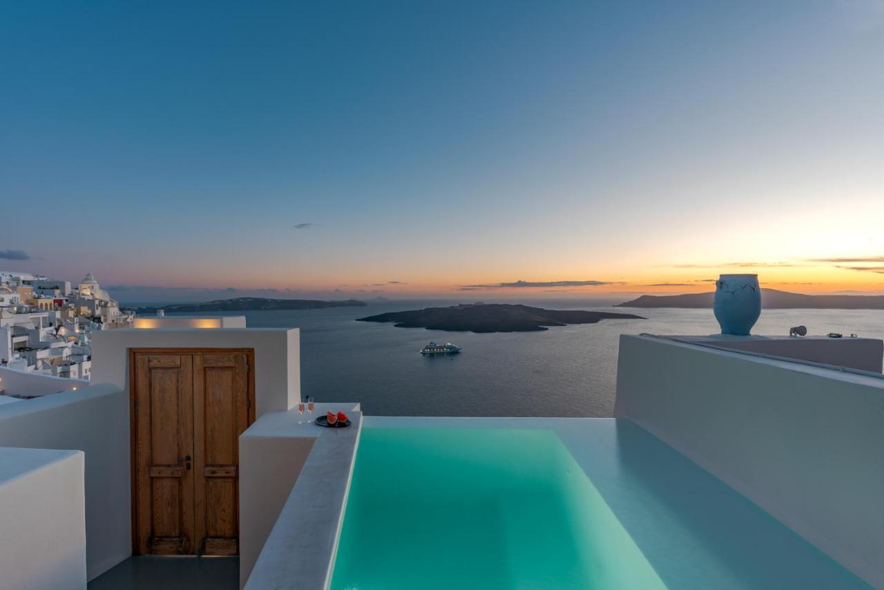 Thera Villas Firá Buitenkant foto