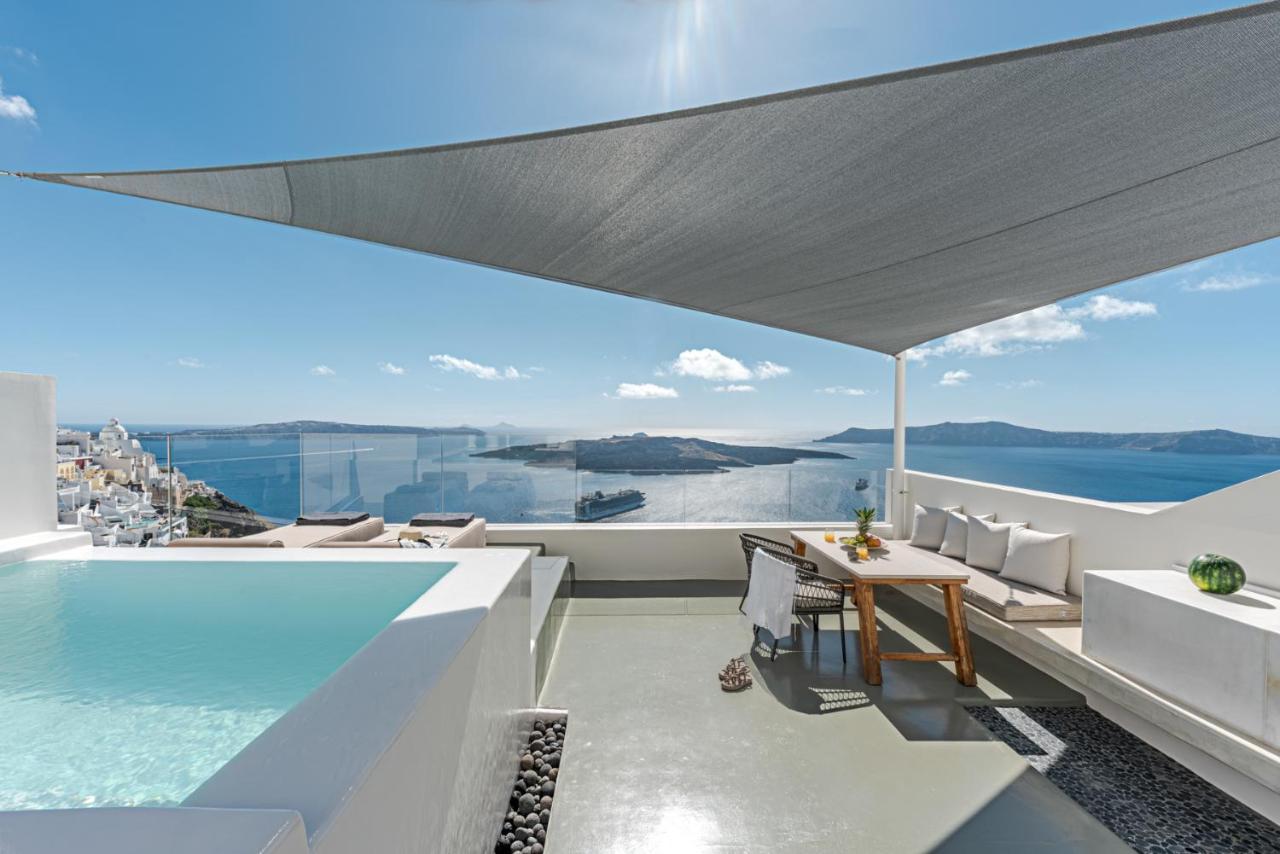 Thera Villas Firá Buitenkant foto