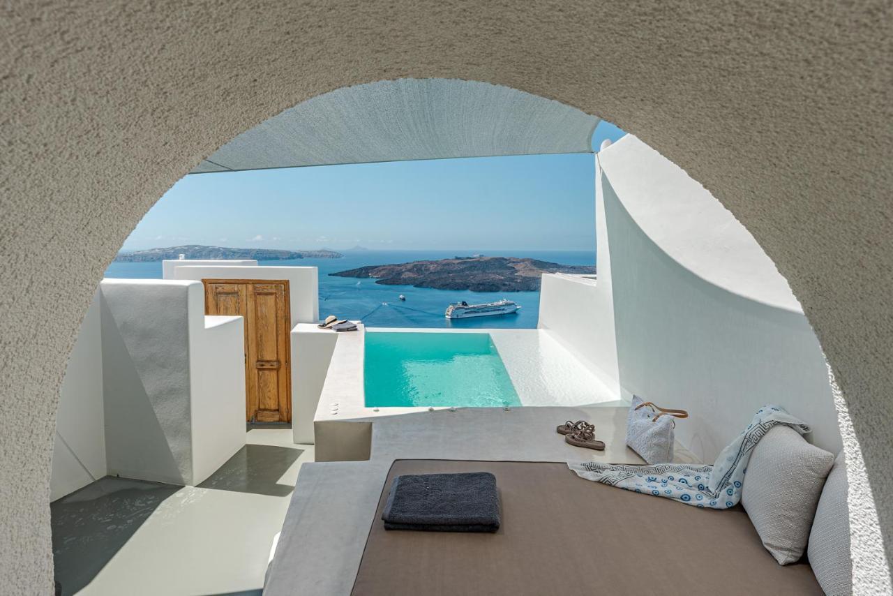 Thera Villas Firá Buitenkant foto