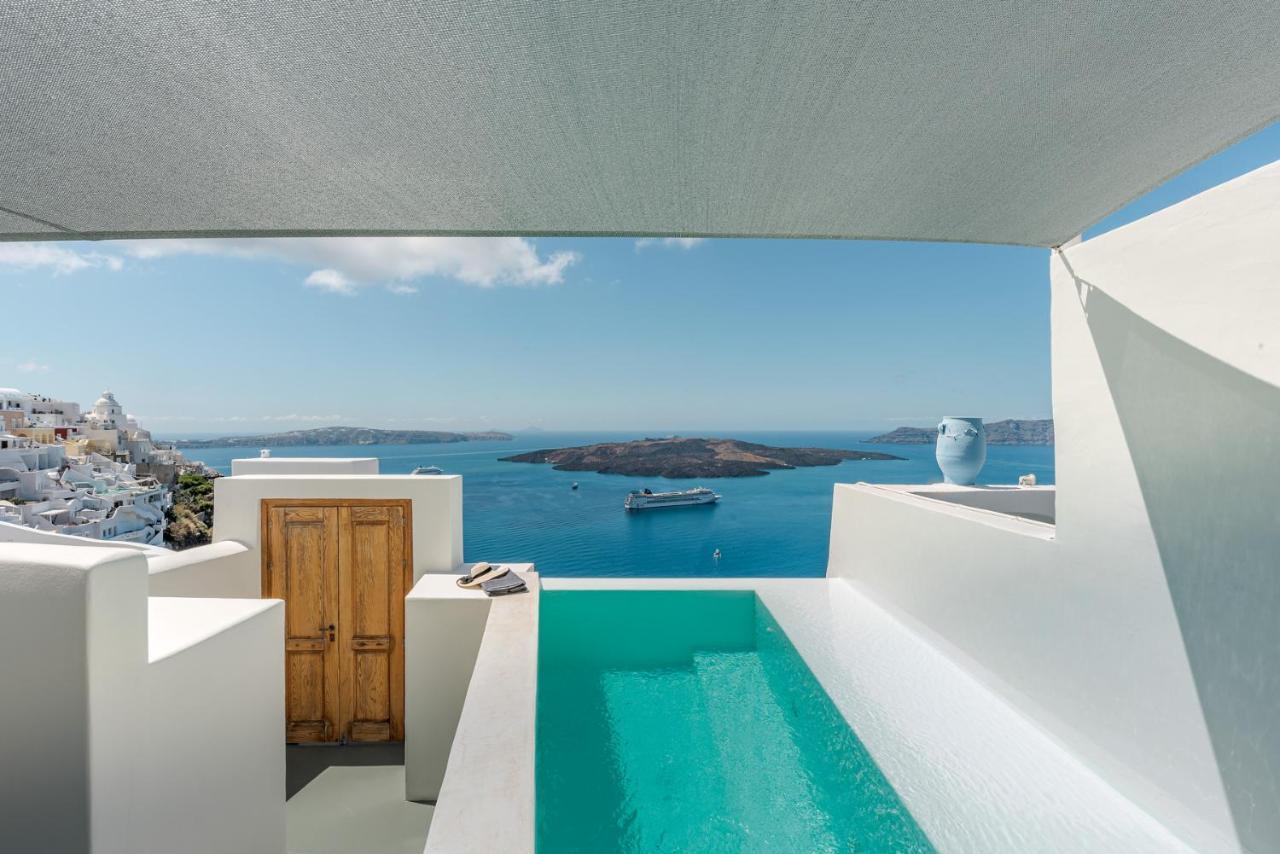Thera Villas Firá Buitenkant foto