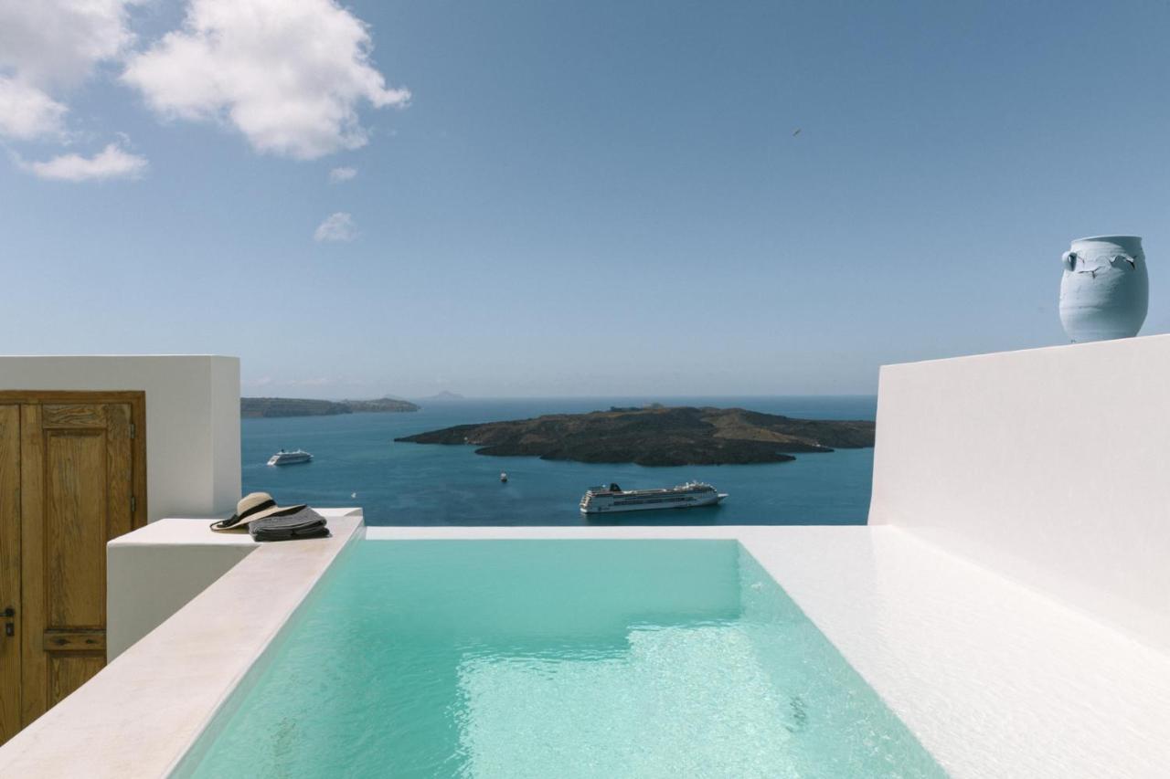 Thera Villas Firá Buitenkant foto