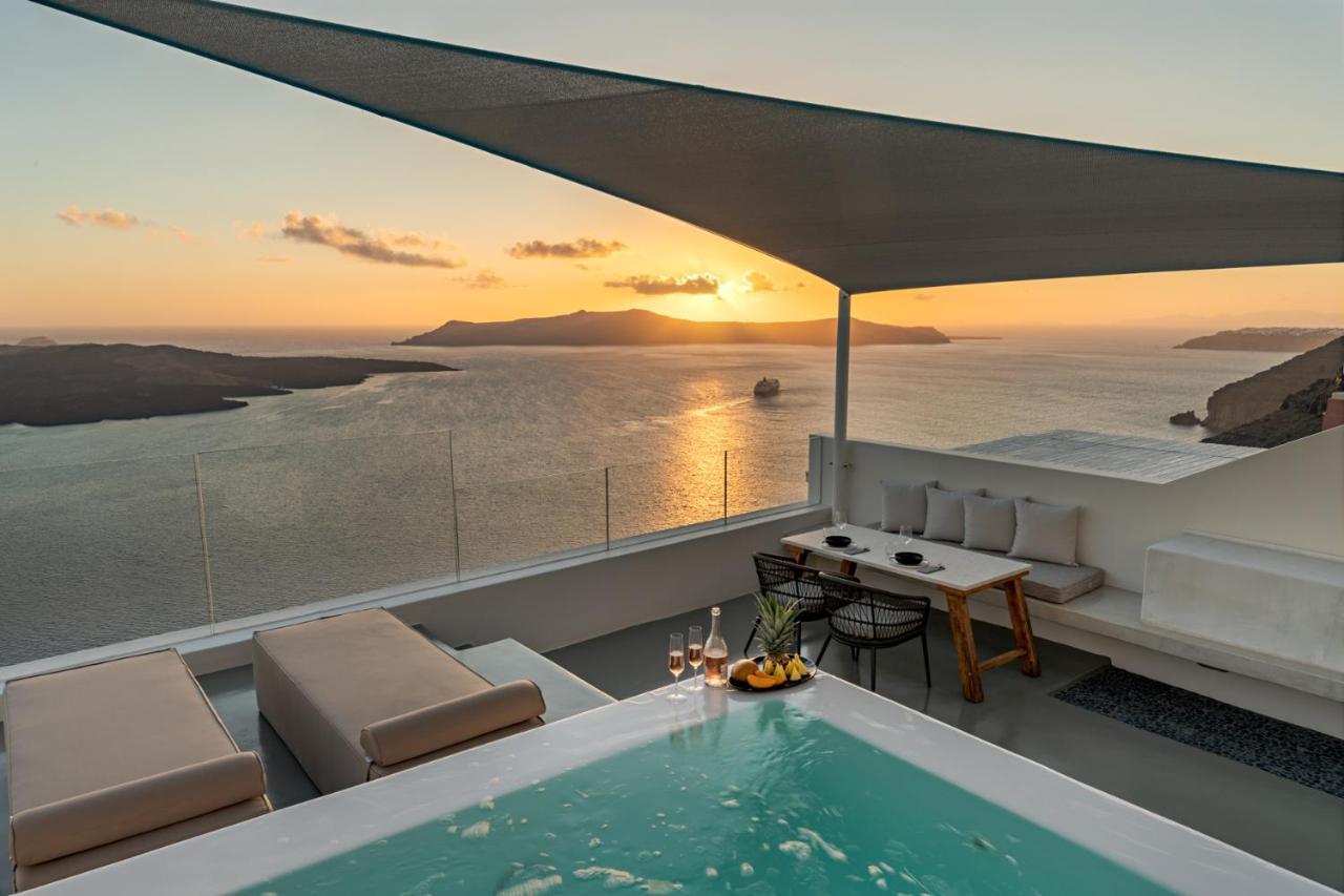 Thera Villas Firá Buitenkant foto