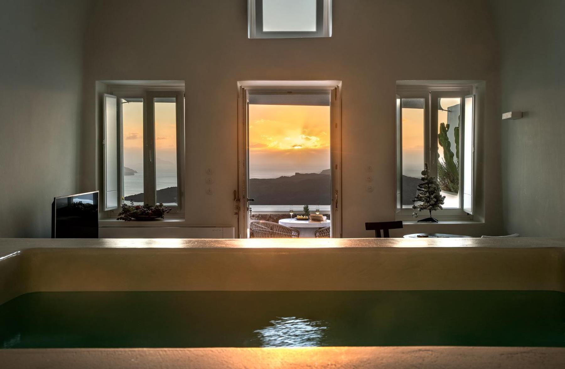 Thera Villas Firá Buitenkant foto